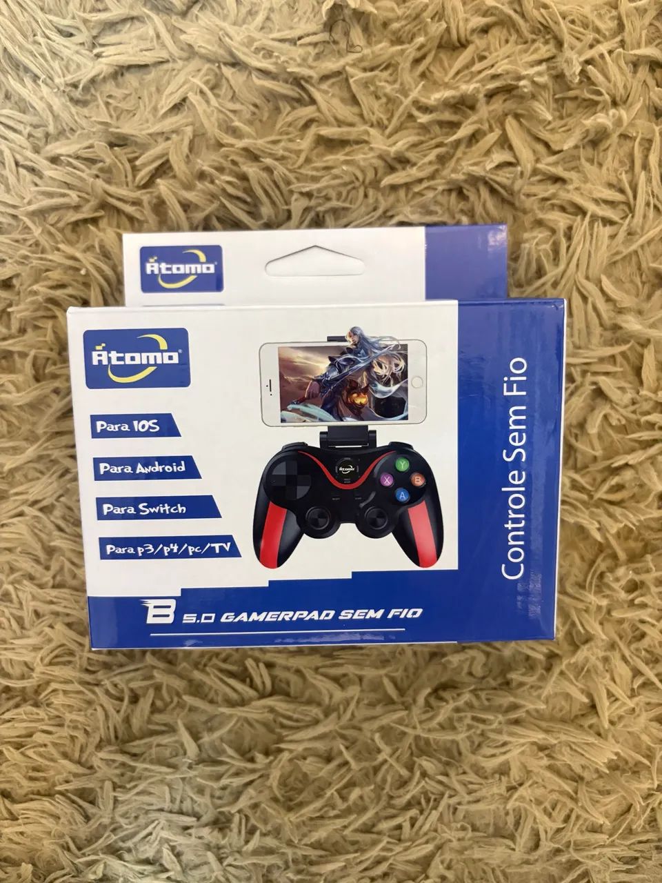 Controle sem fio ps4/pc/tv/ios e android - Entrega Rápida!