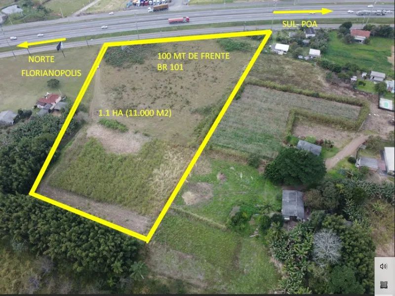 TERRENO NA MARGEM BR 101 OPORTUNIDADE EXCLUSIVA