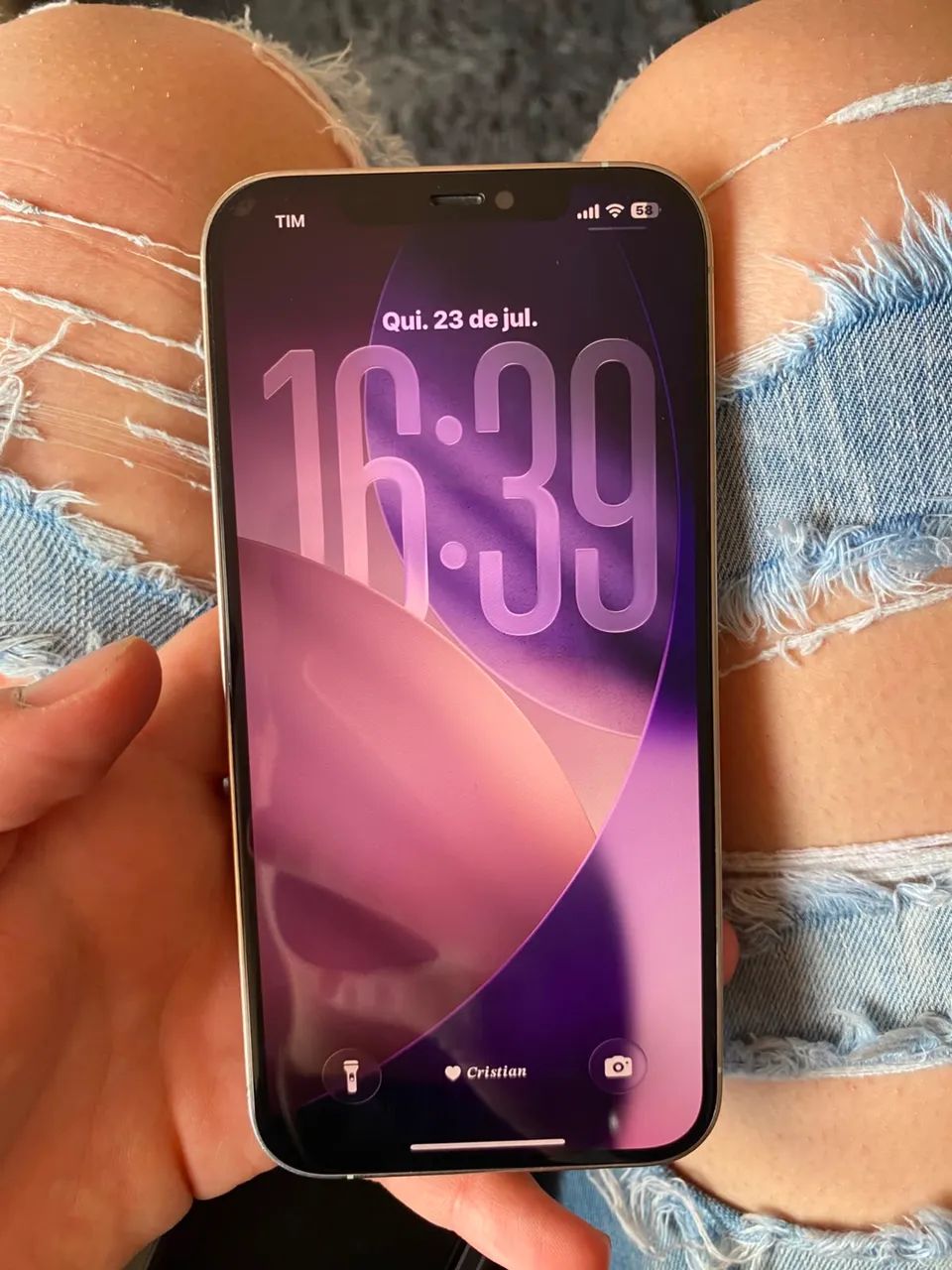VENDE-SE IPHONE 12 PRO MAX BRANCO PARCELO!!! - Foto 2