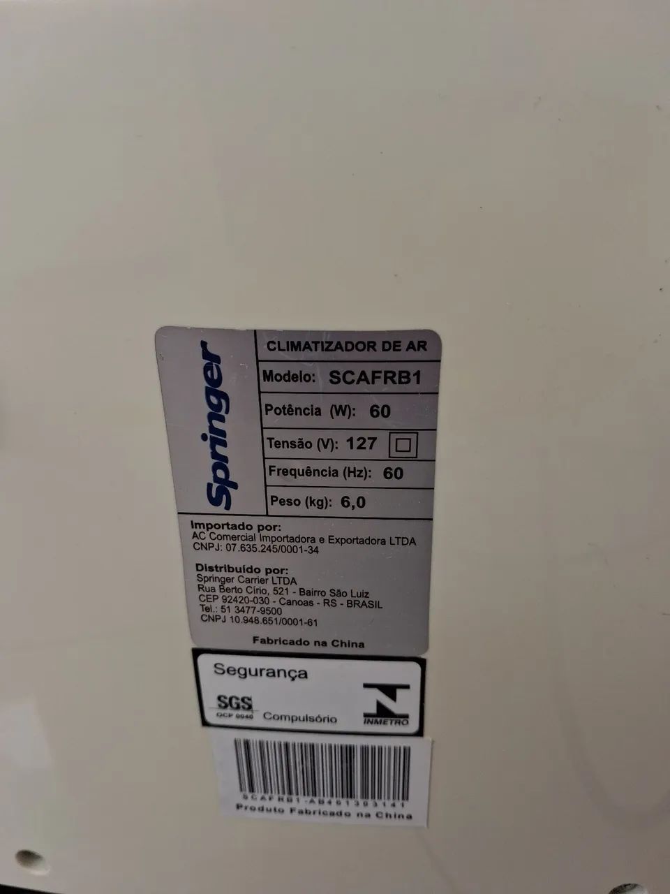 Climatizador de Ar Springer - Foto 5