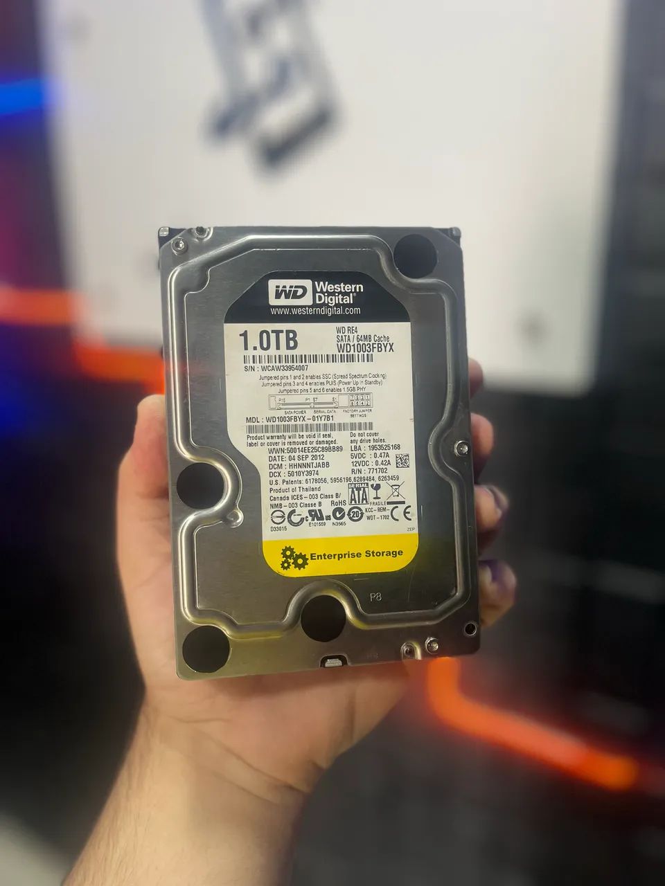 HD 1TB WD Enterprise Storage