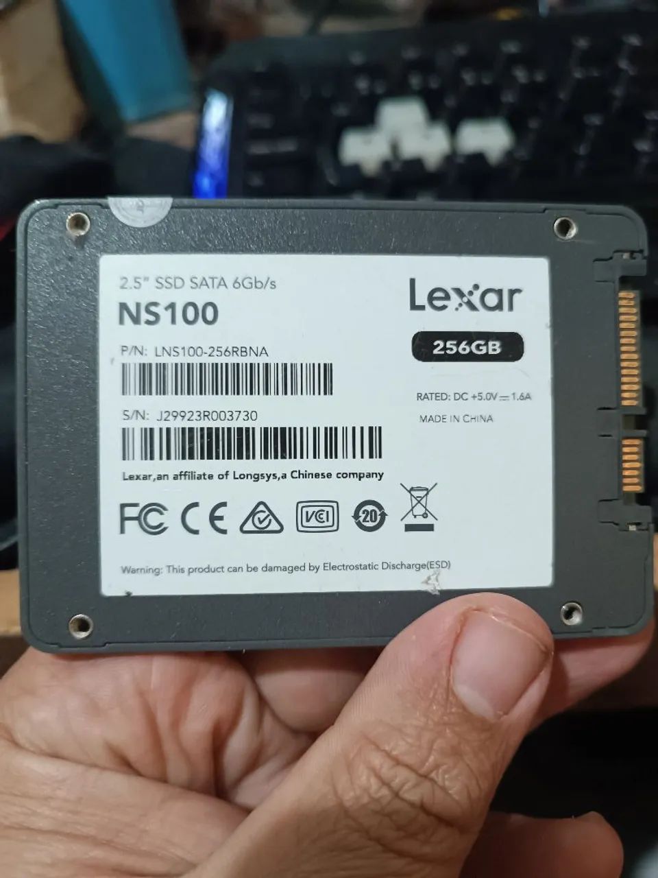 SSD Lexar 256GB - Foto 2