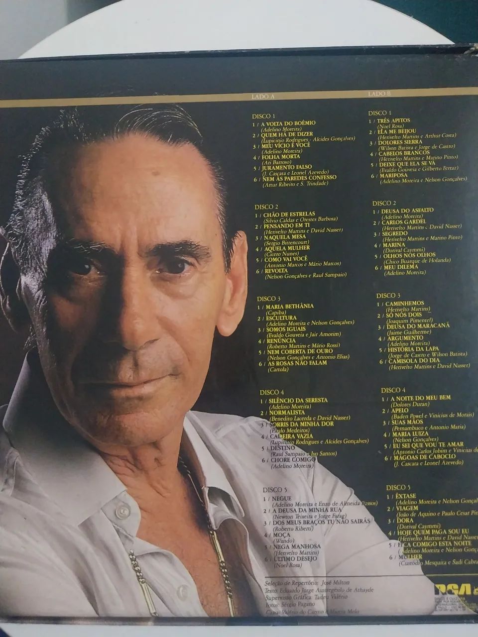 LP NELSON GONÇALVES - 50 ANOS - caixa com 5 LPS - Foto 2