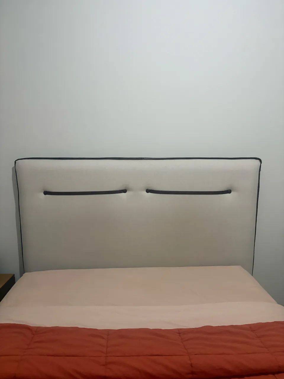 Cabeceira de linho - Anjos colchões - Foto 3