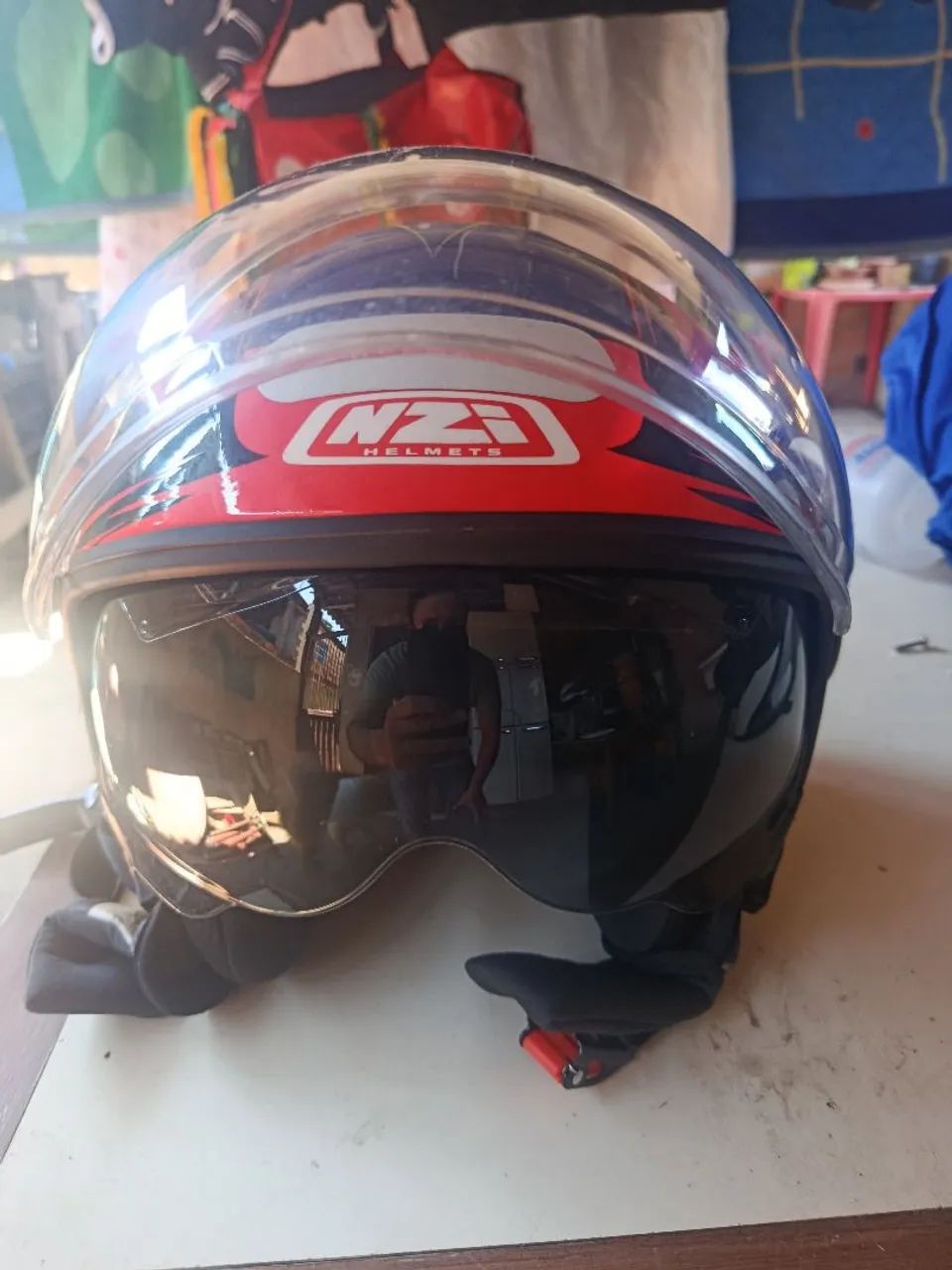 Capacete NZI aberto 60cm