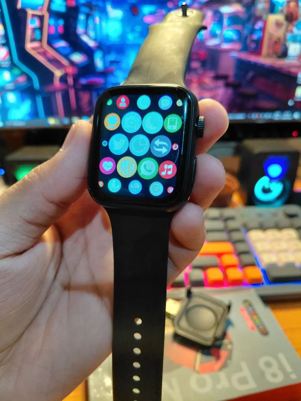 Smartwatch i8 Pro Max - Novo- Entregamos  - Foto 2