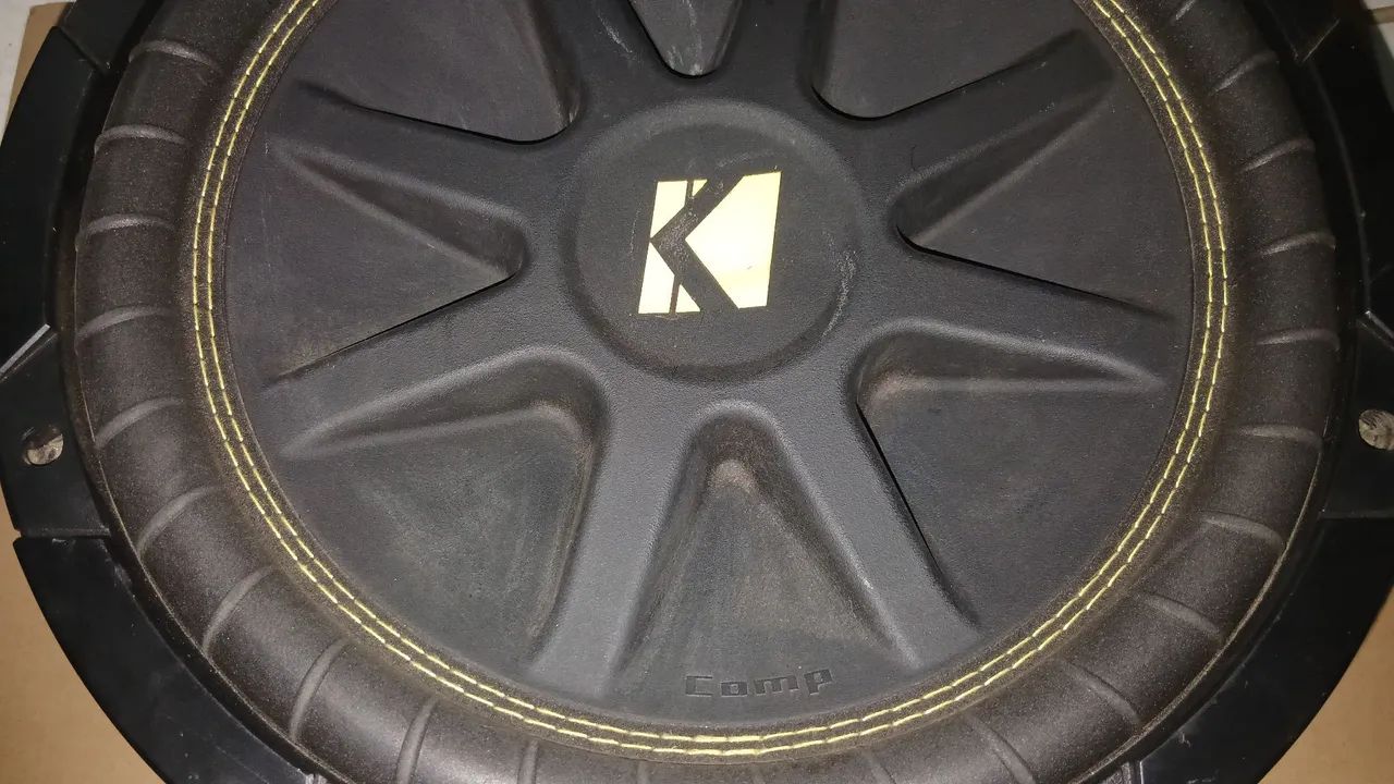 Caixa som/subwoofer kicker importado(USA). - Foto 5