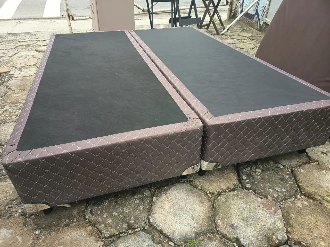 BASE BOX COM COLCHÃO QUEEN  - Foto 2