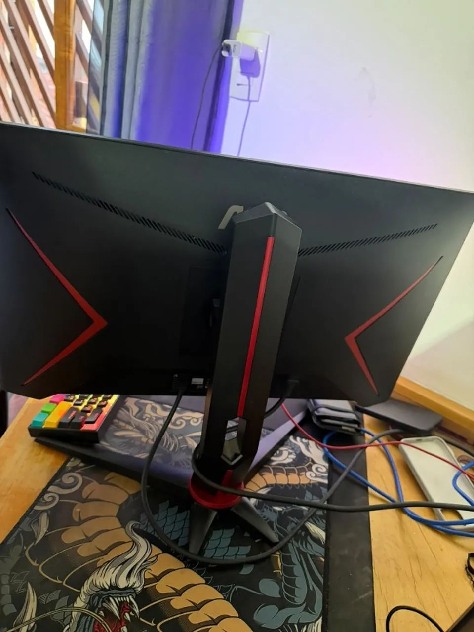 monitor aoc 165hz 1ms usado - Foto 2
