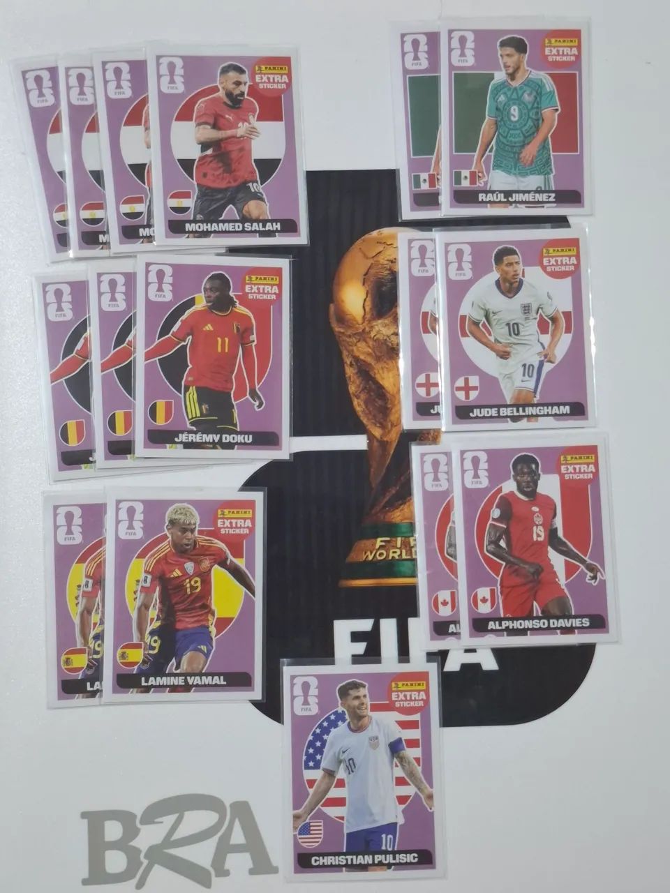 FIGURINHAS EXTRA STICKER LEGEND LILÁS 