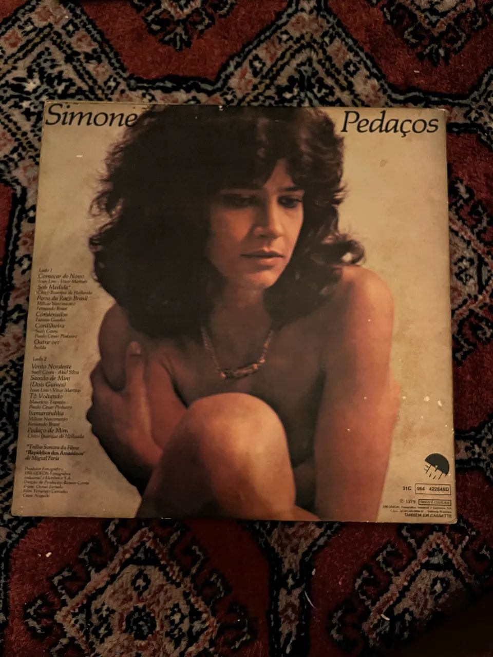 Lp- Simone- Pedaços (Disco/Vinil) - Foto 2