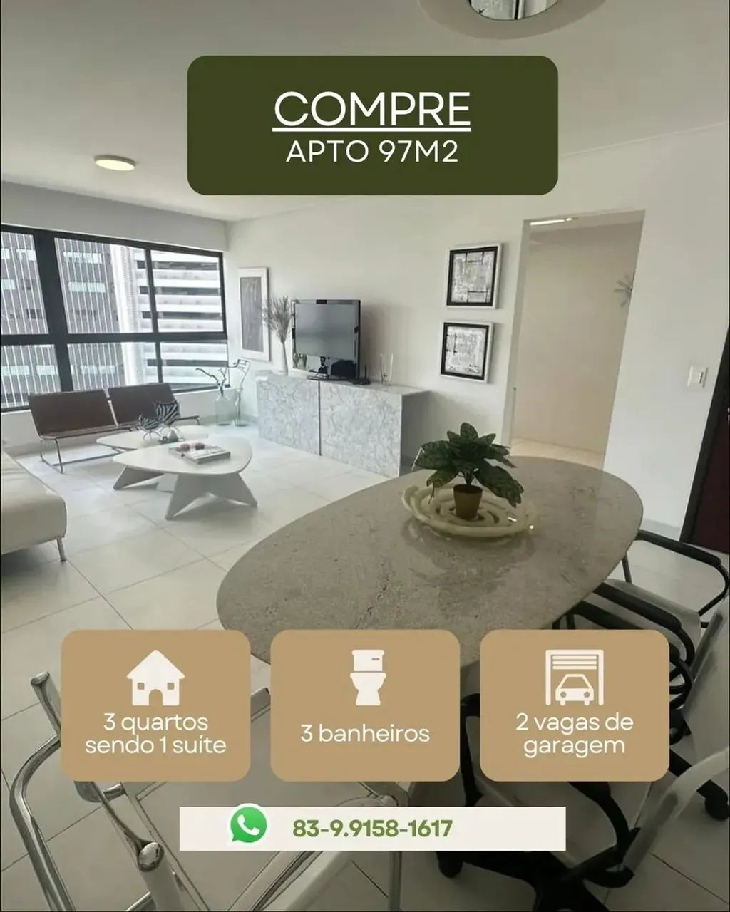 Imóvel para aluguel e venda com 97 metros quadrados com 3 quartos - Foto 8