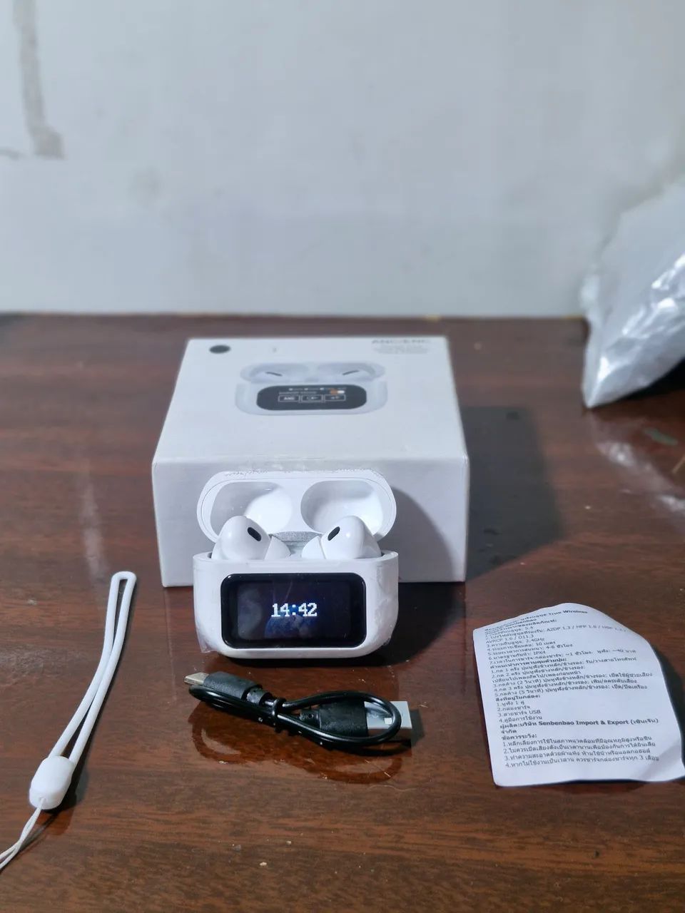 Fone Bluetooth TWS com Tela Touch, ANC/ENC e Cancelamento de Ruído - Foto 4