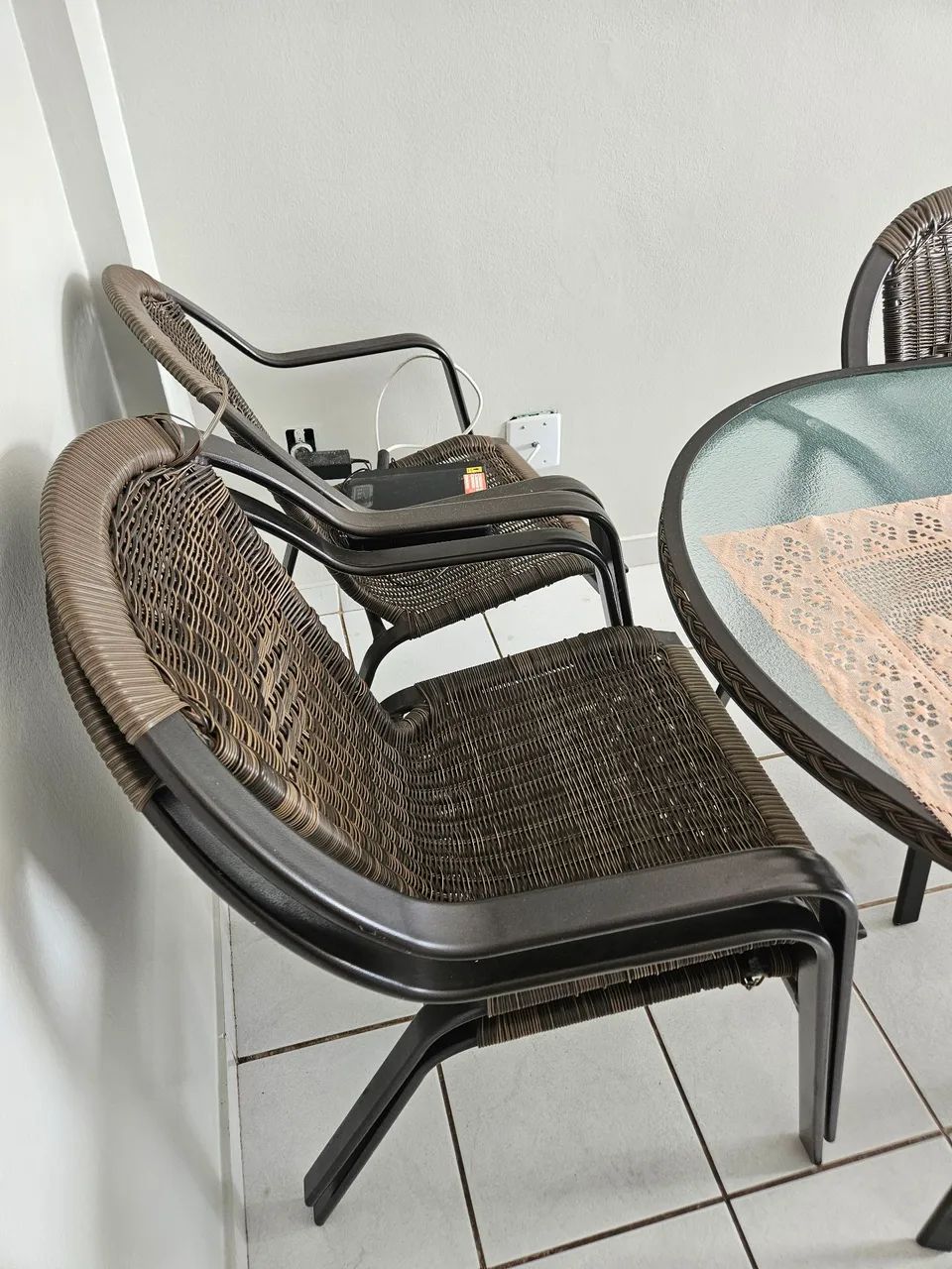 Conjunto de mesa e cadeiras de jardim  - Foto 3