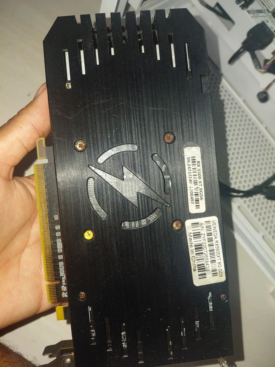 Placa de vídeo Rx 5500 Xt - Foto 4
