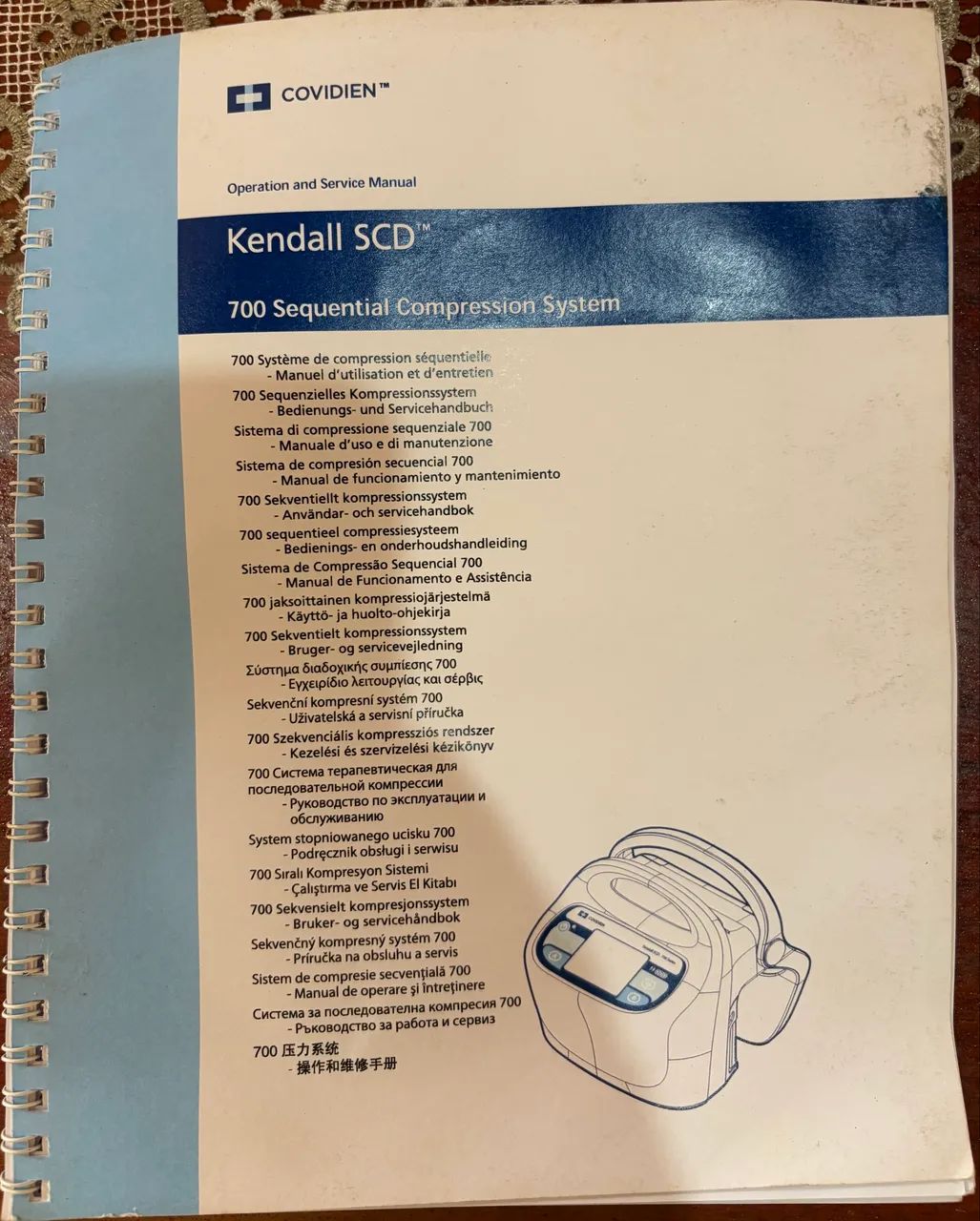 Compressor da série Kendall SCD 700 - Covidien - Foto 4