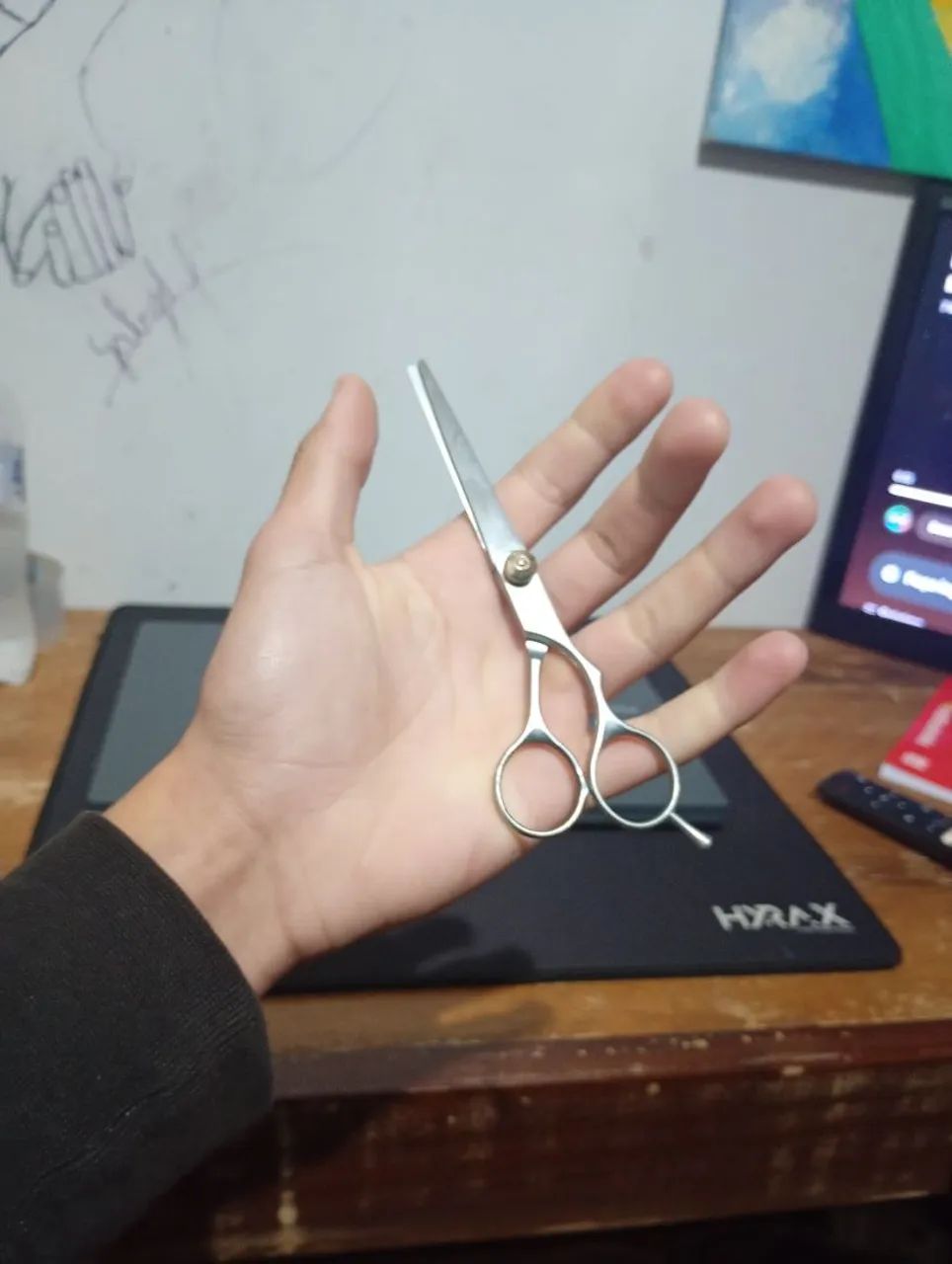 Ótimas tesoura de barbearia 