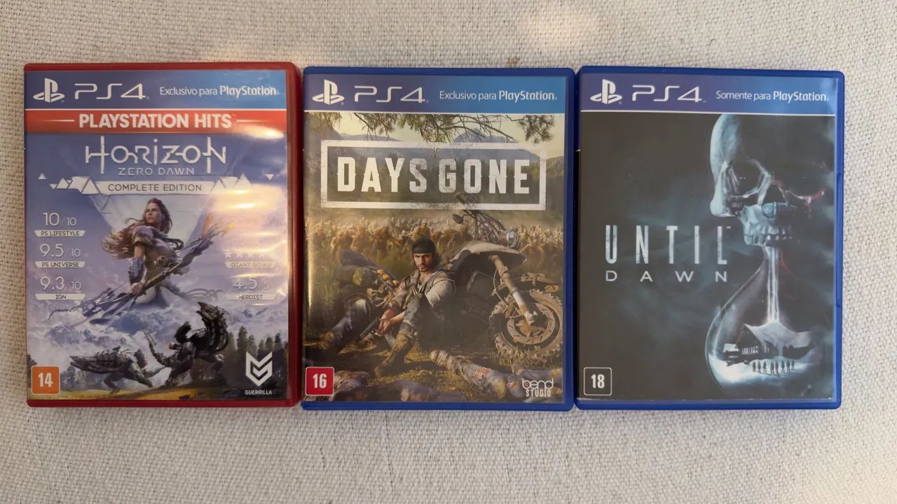 Jogos PS4 original 