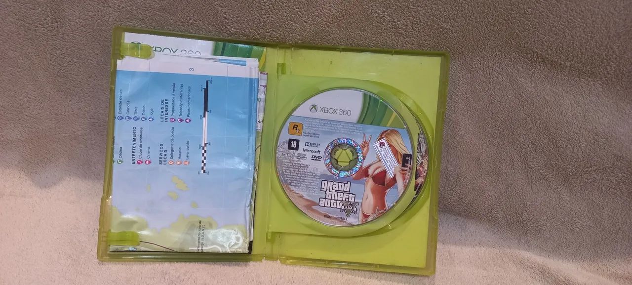 GTA V xbox 360 original com mapa - Foto 3