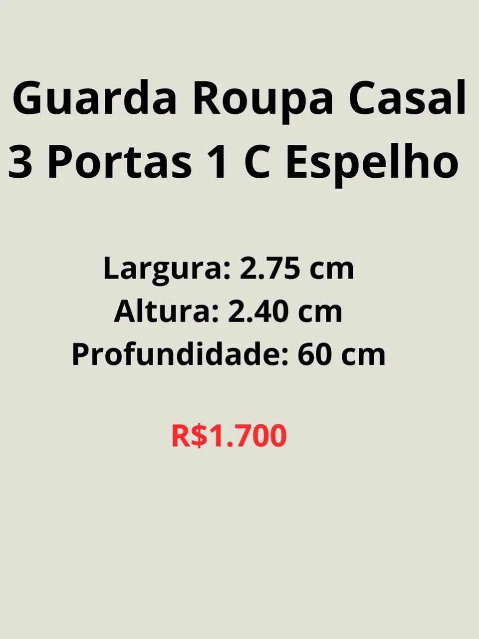 Guarda Roupas Grande Casal * - Foto 2