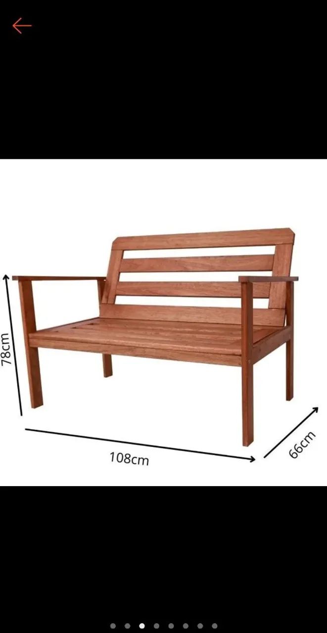 Conjunto Sofá, Poltronas para varandas. - Foto 5