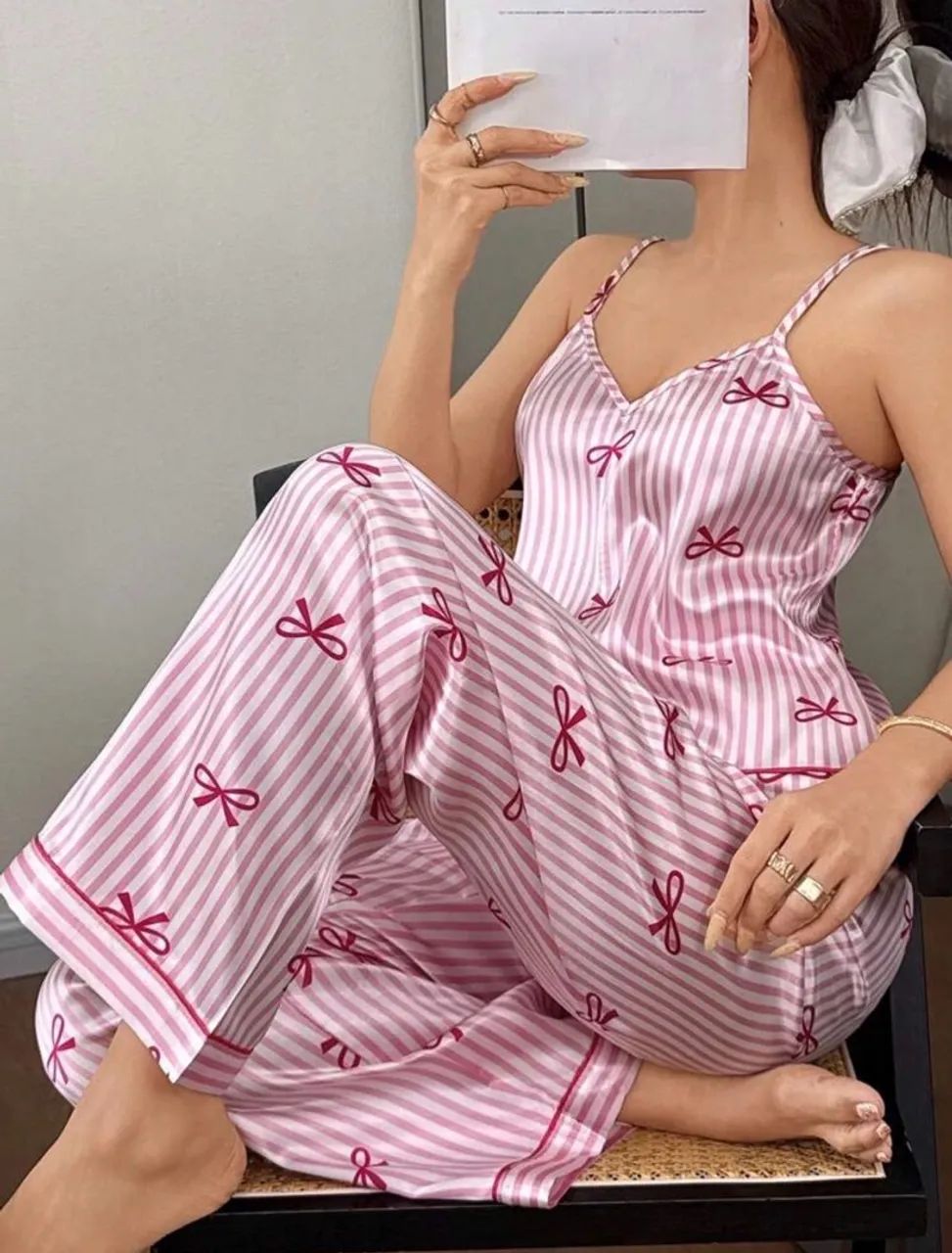 Pijama de cetim  - Foto 2