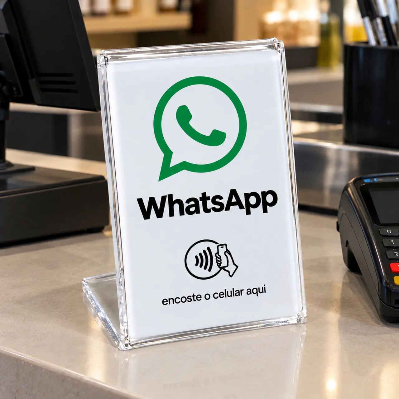Placa NFC WhatsApp | Contato Rápido  - Foto 3