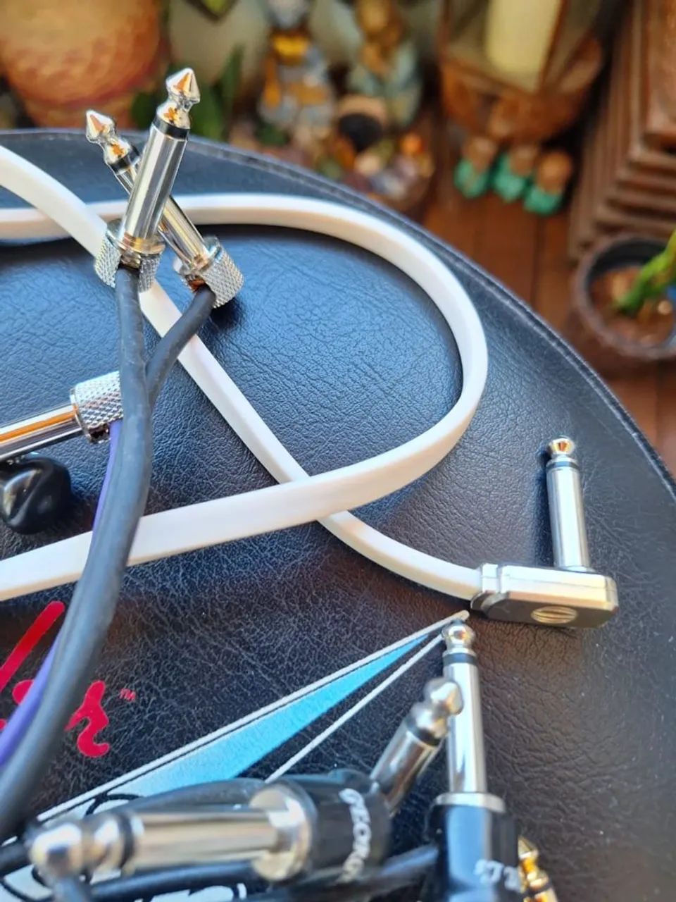 16 Cabos para pedal flat mogami/ Ernei Ball / George L /  - Foto 2