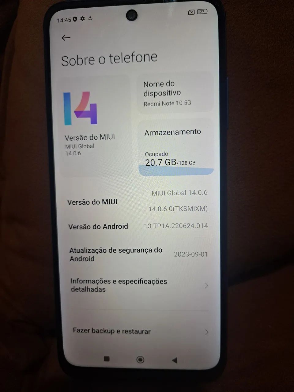 Vende-se celular redmi note 10 5g  - Foto 4