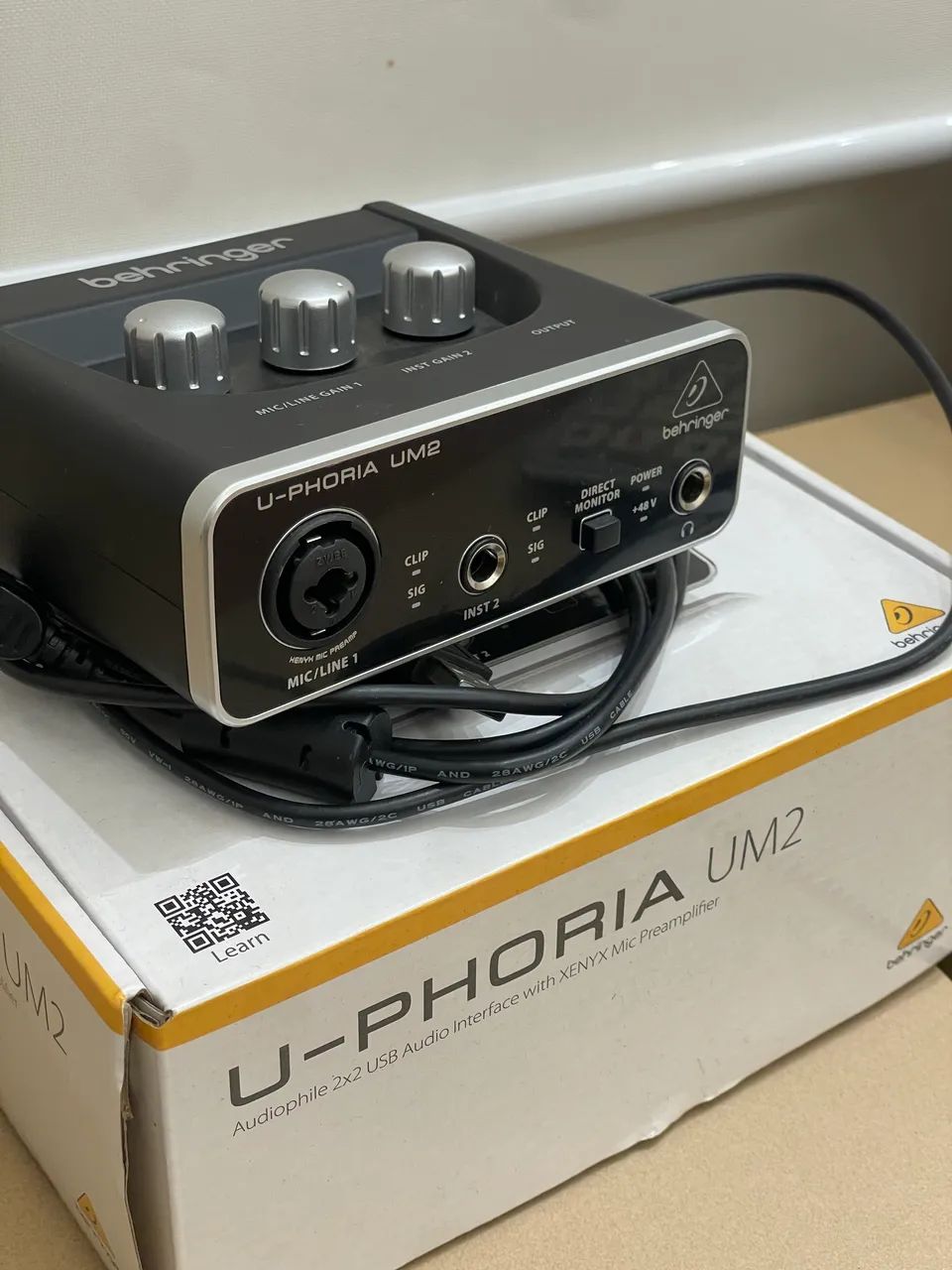 Interface de áudio UM2 Behringer - Foto 5