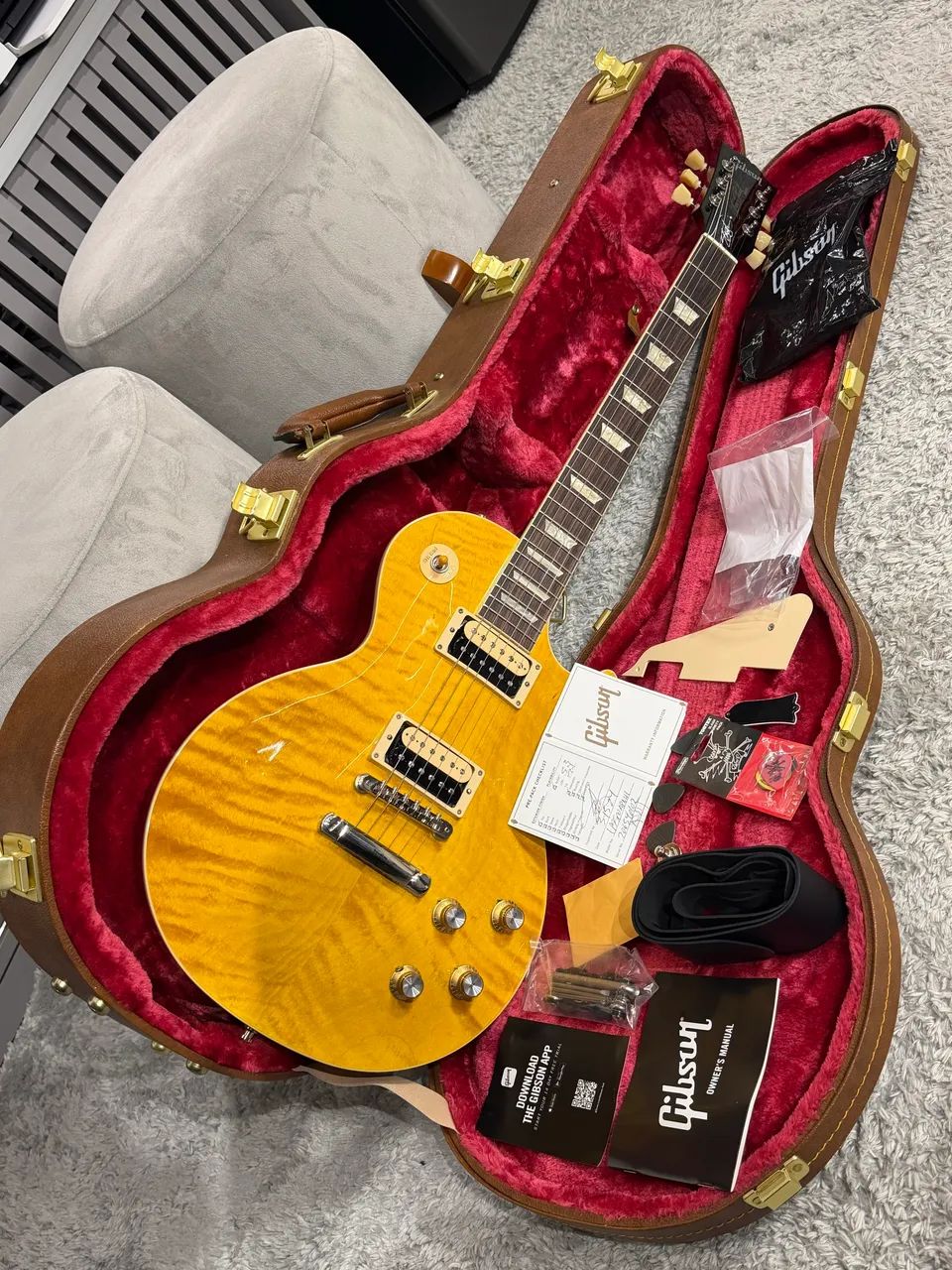 Guitarra Gibson Les Paul Standard Slash Collection Appetite Burst - 2024 | SEMINOVA 