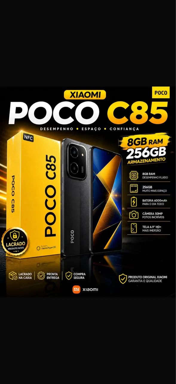 Xiaomi poco c85 de 256 gb 