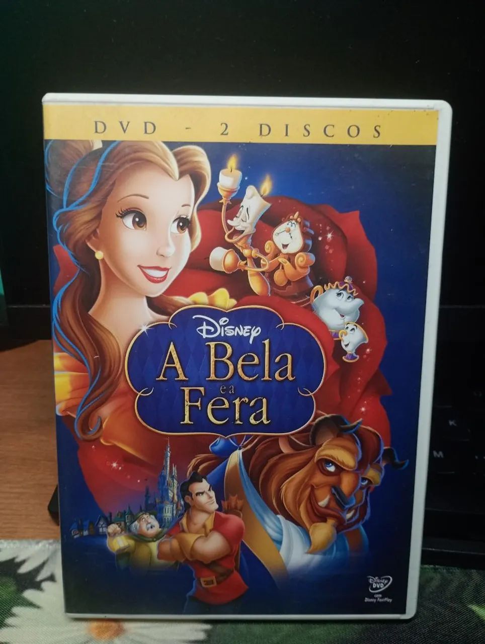 DVD - 2 DISCOS A Bela e a Fera 