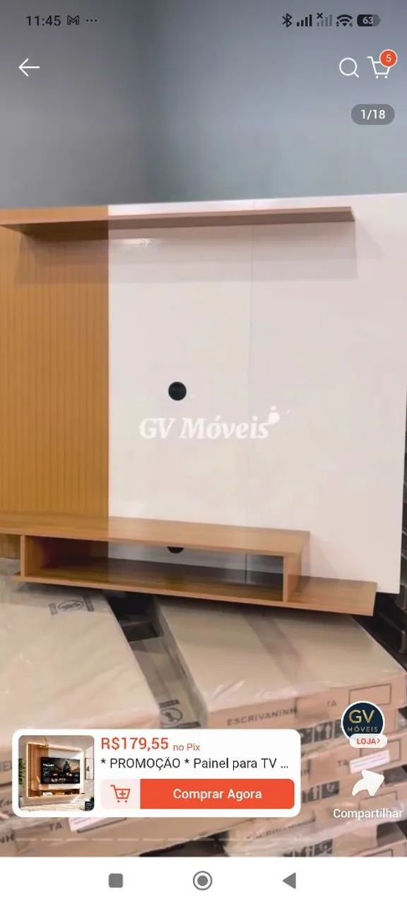Painel tv até 60' - Foto 4
