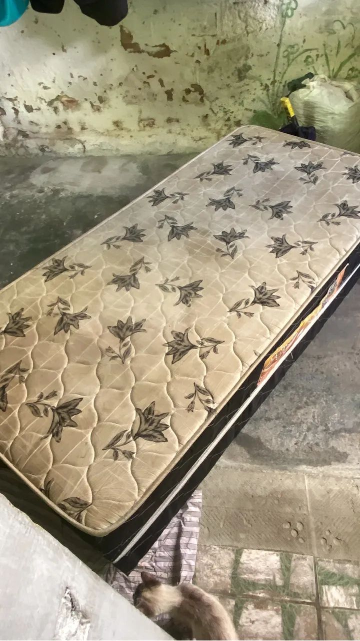 Base cama box solteiro (não faço entrega)