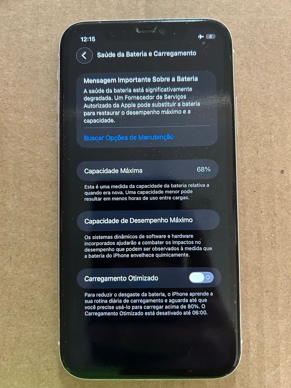 Vendo iPhone 11- 64gb - Branco - Foto 4