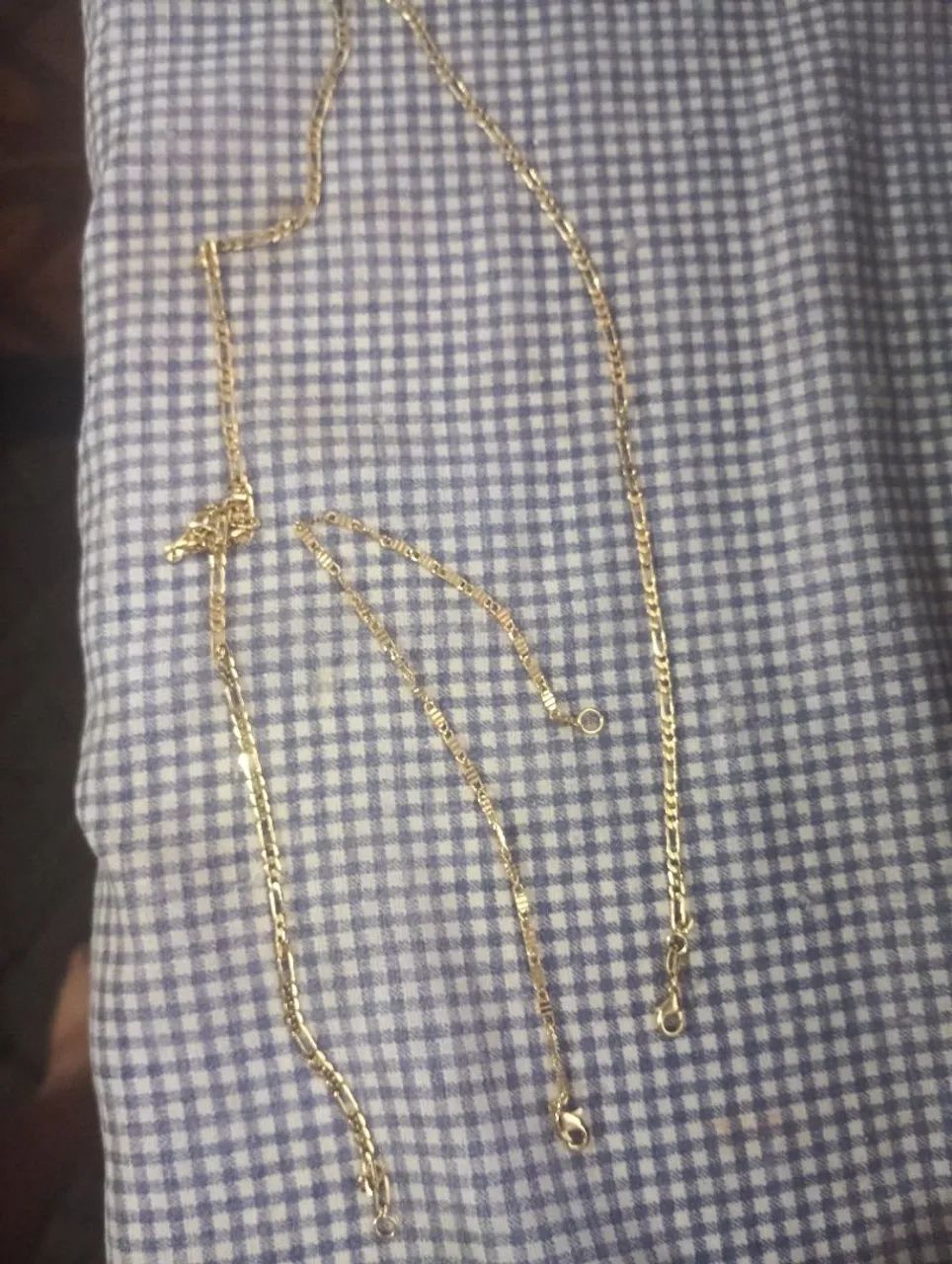 cordão e pulseira jóias top 