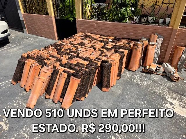Vendo 500 unds Telhas Plan