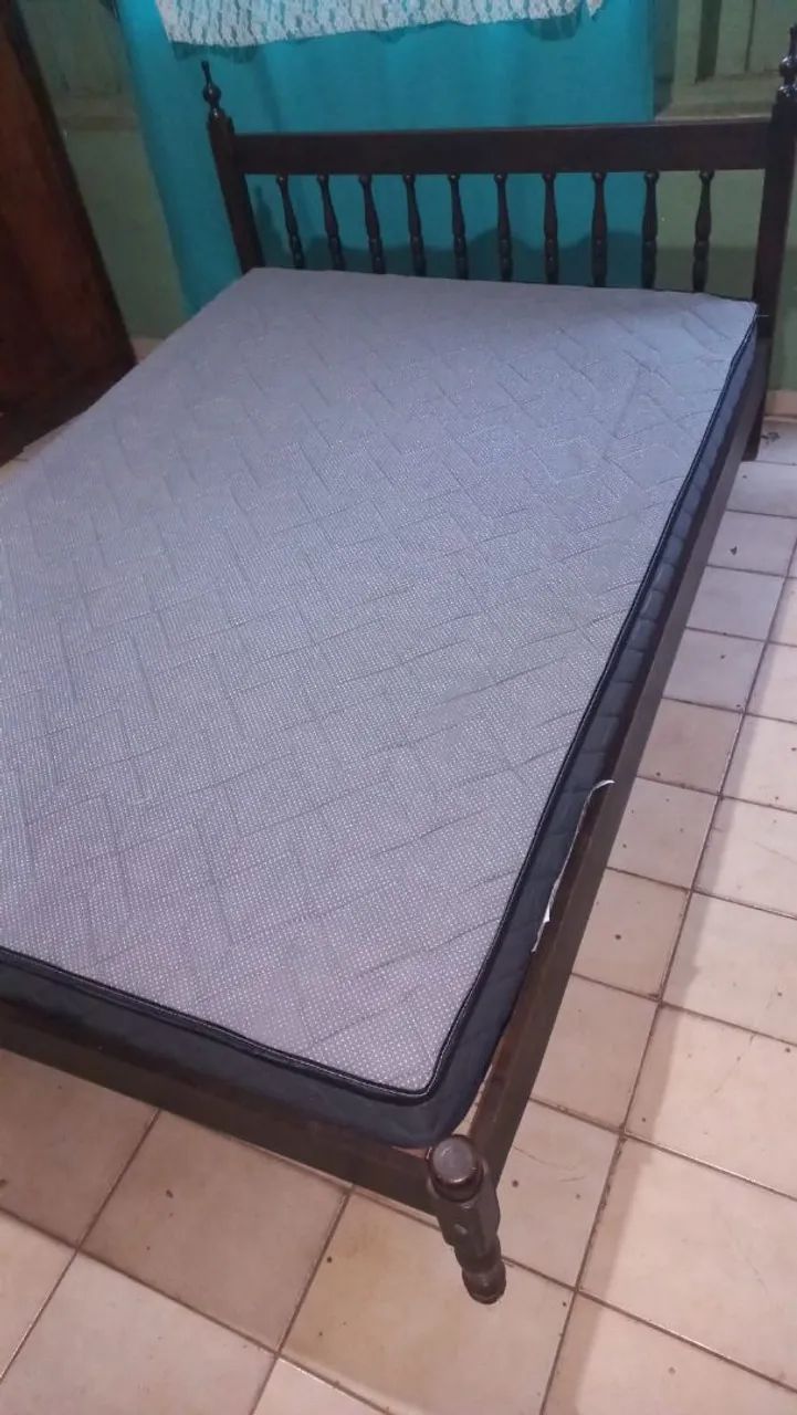 Cama Casal com Colchão  - Foto 2
