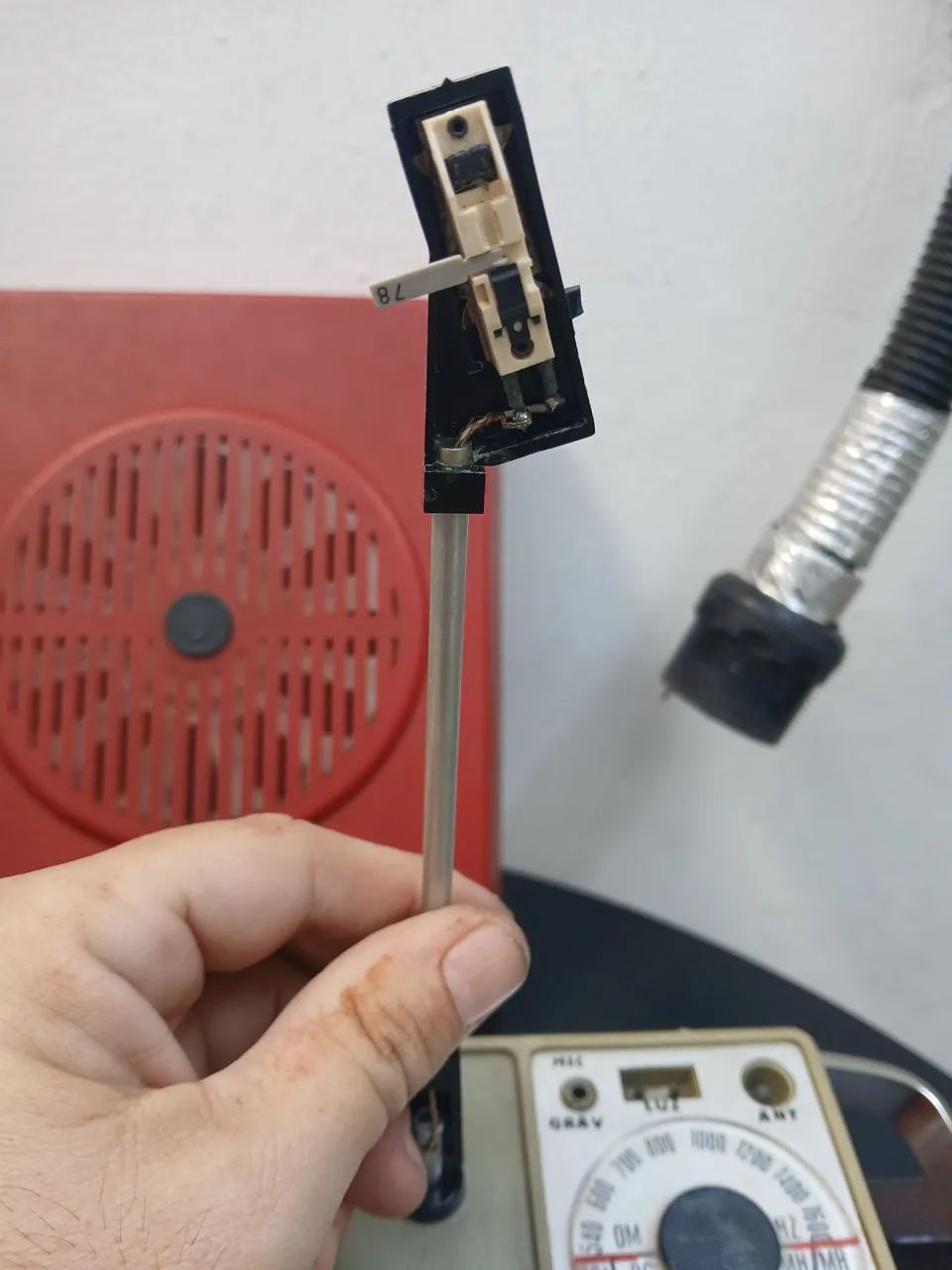 Toca disco, vitrola transcoil funcionando  - Foto 4