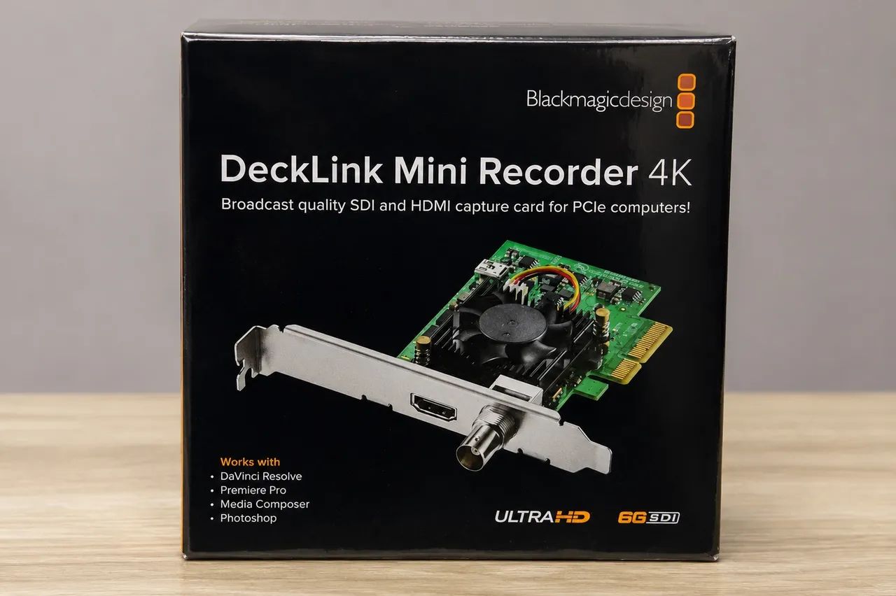 Placa Decklink mini Recorder 4K