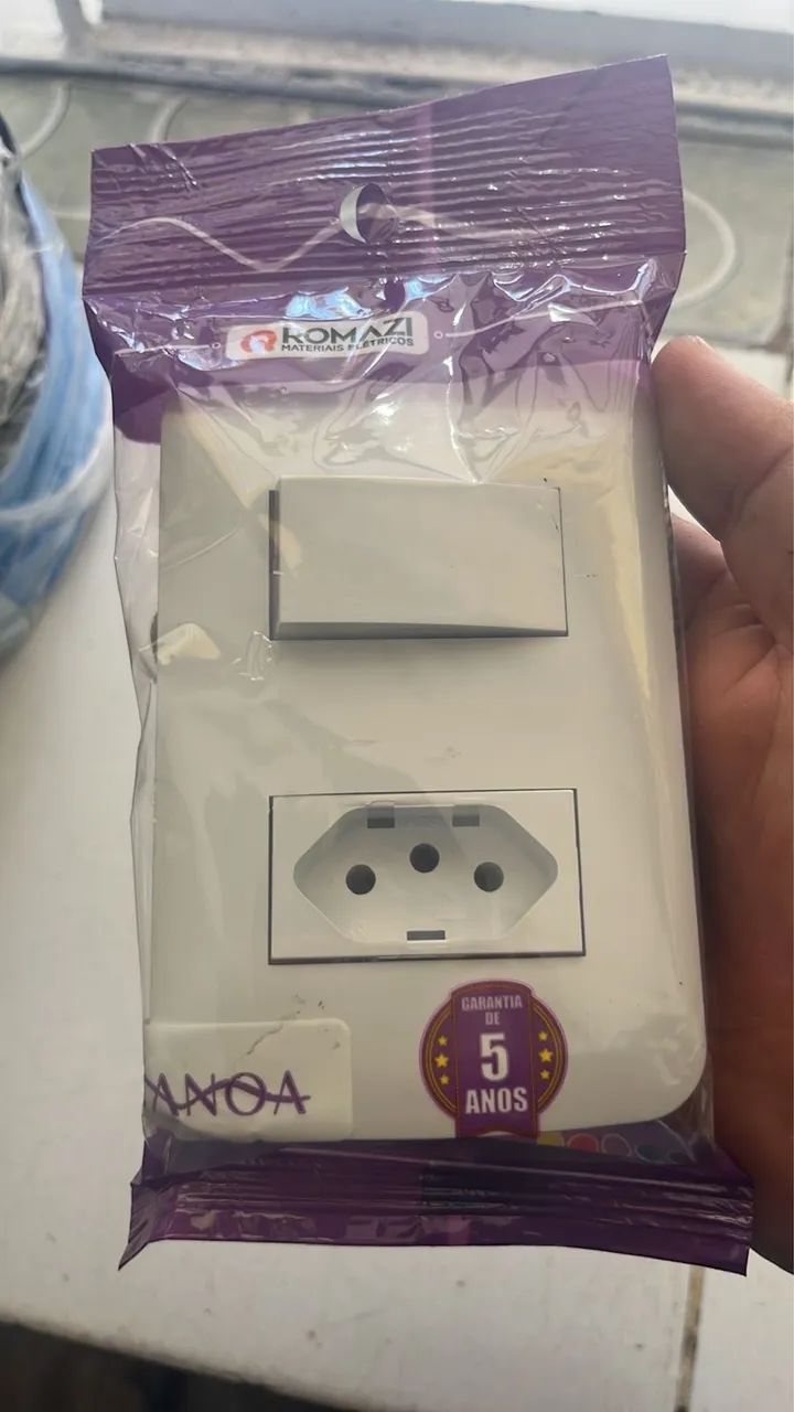 Fios primeira linha e tomadas modular  - Foto 3