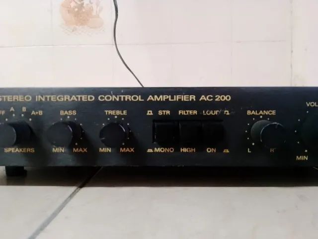 Amplificador CIGNUS AC 200 (ler anuncio) - Foto 2