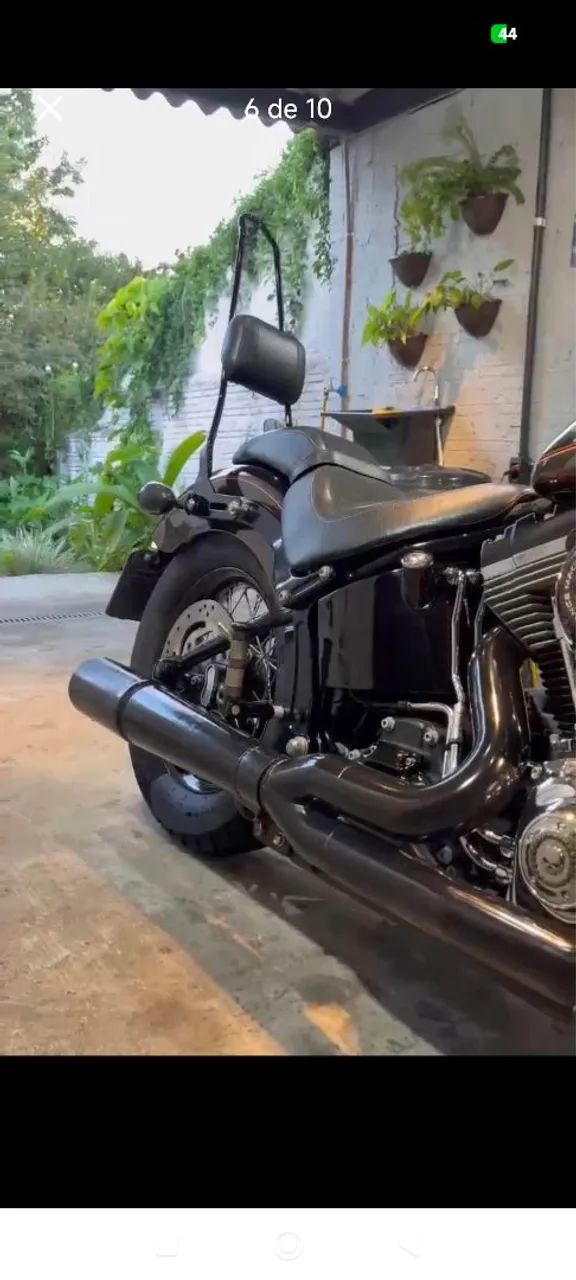 Vendo ou Troco Harley Davidson Blackline FXS 2013 - Foto 5