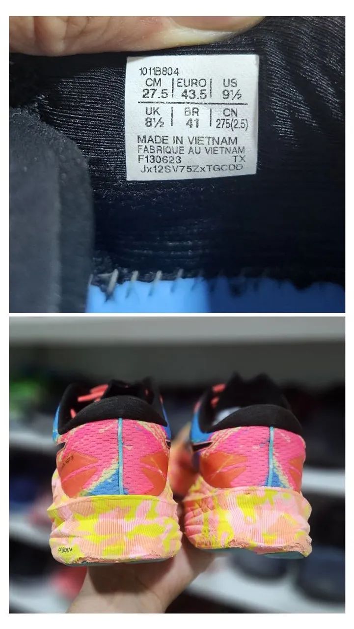Tênis ASICS NovaBlast 3 Original BR 41 - Colorway Premium!  - Foto 6
