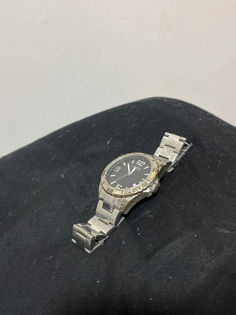 Relógio Guess Masculino Original Aço Inox - Foto 4