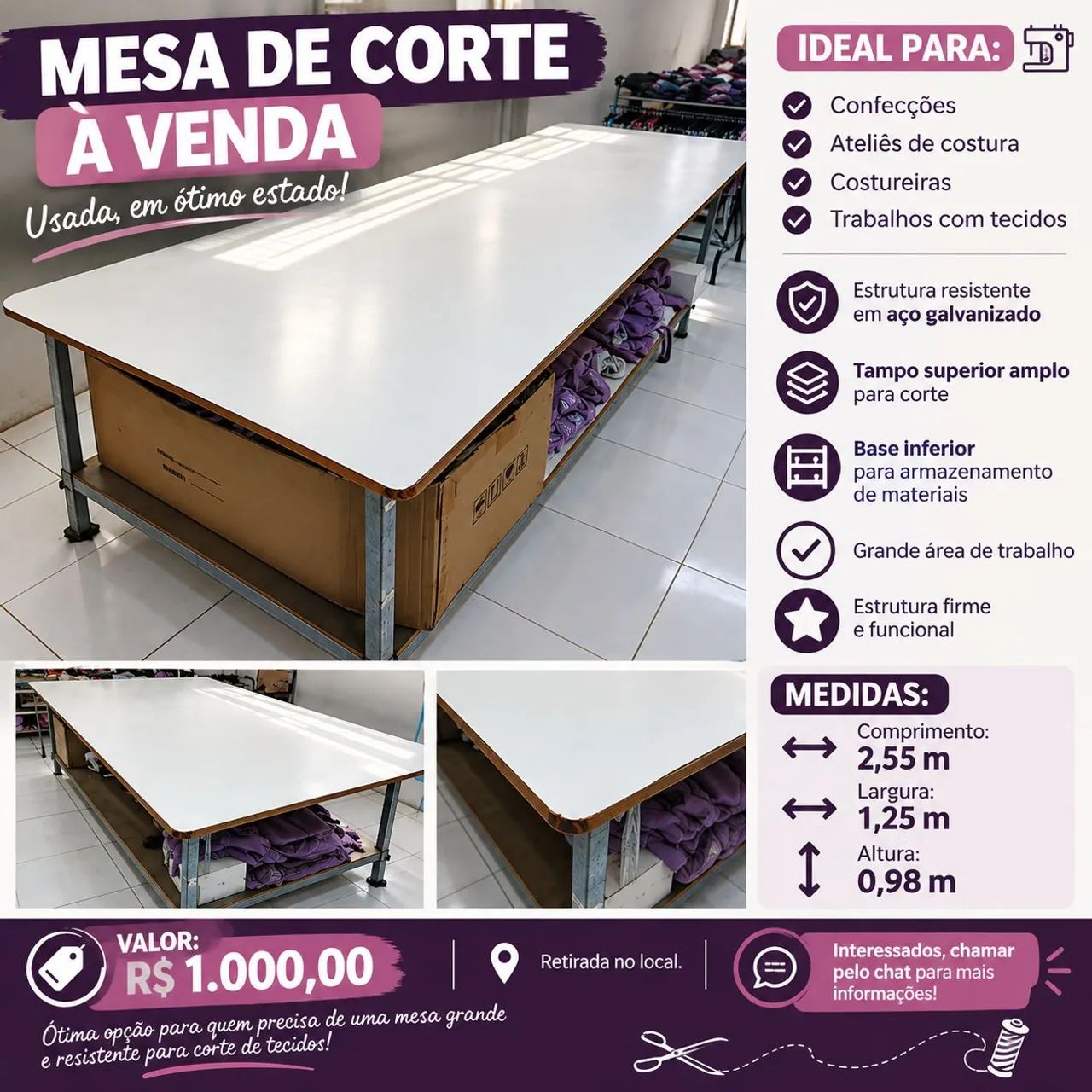 Mesa de Corte