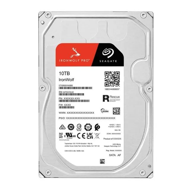HD 10 TB Iron Wolf Noco, Lacrado