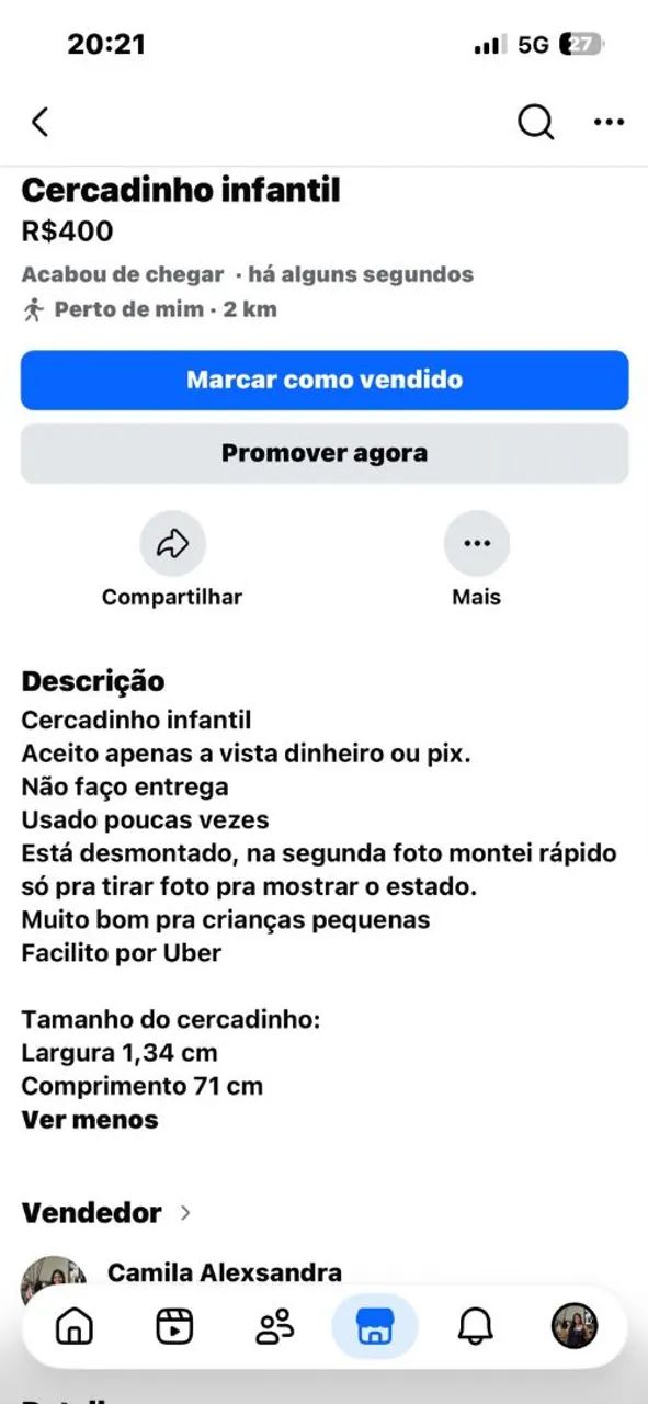 Cercado para criança  - Foto 2