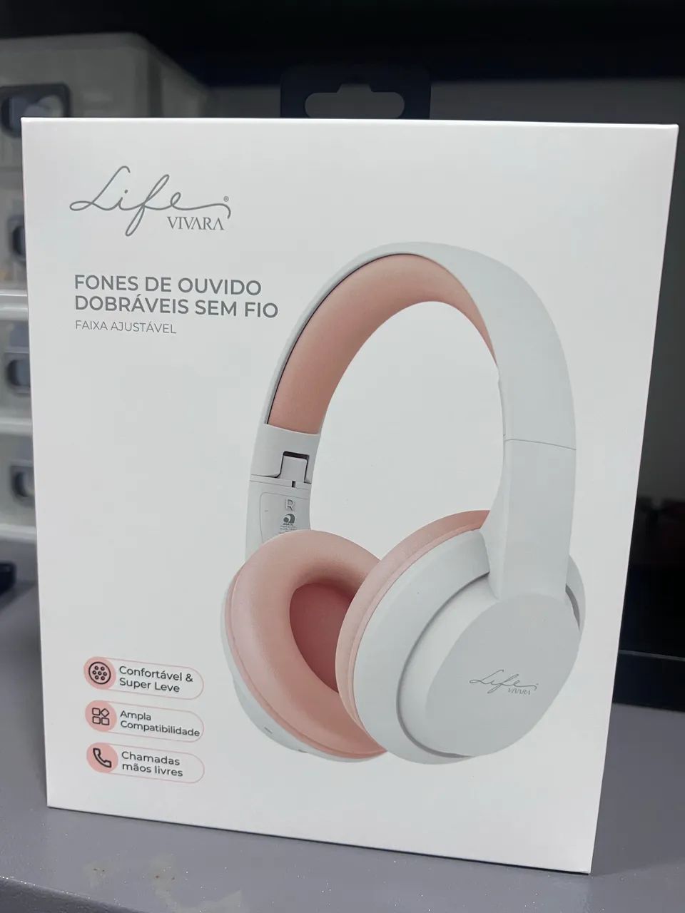 Vivara HeadPhone Bluetooth Novo